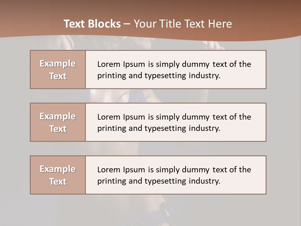 Girls Dance Women PowerPoint Template