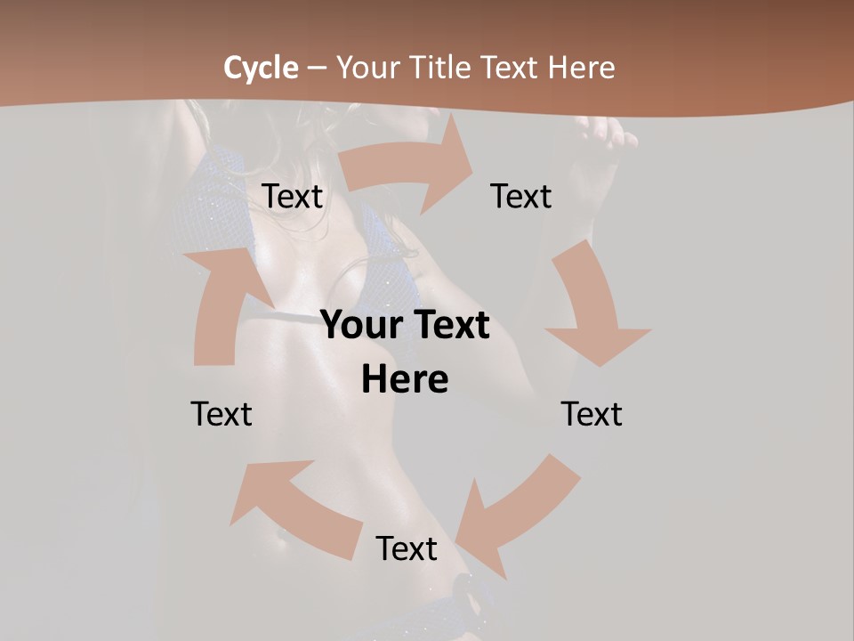 Girls Dance Women PowerPoint Template