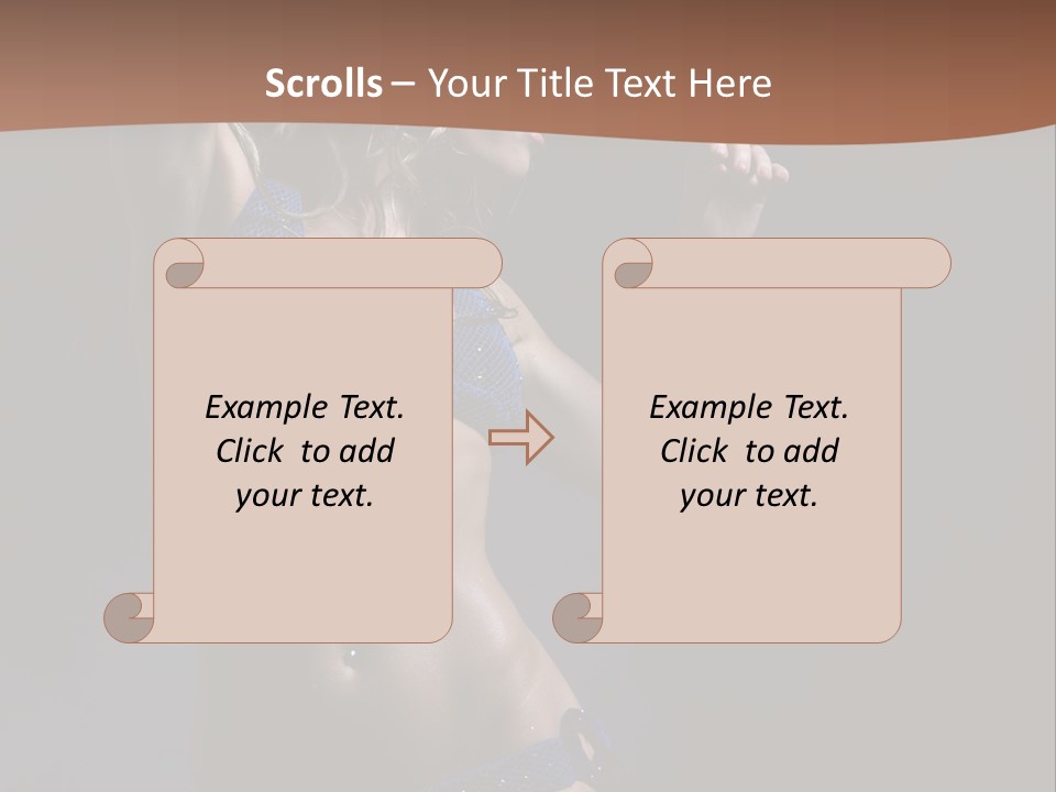 Girls Dance Women PowerPoint Template