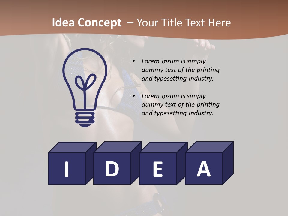 Girls Dance Women PowerPoint Template