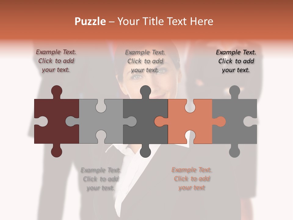 Conference Team Office PowerPoint Template