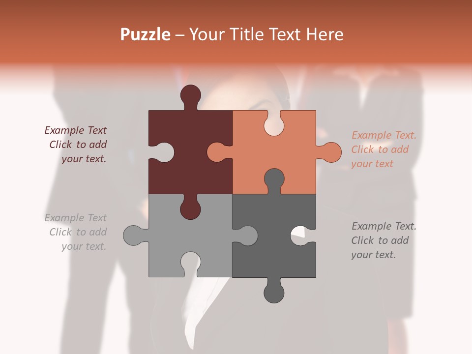Conference Team Office PowerPoint Template