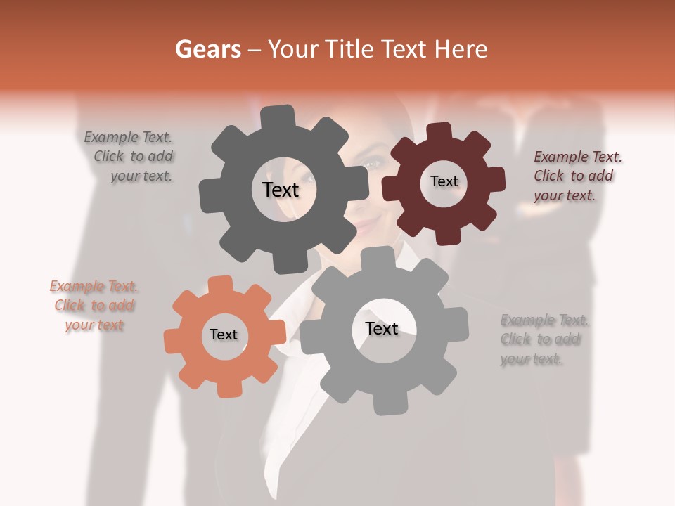 Conference Team Office PowerPoint Template