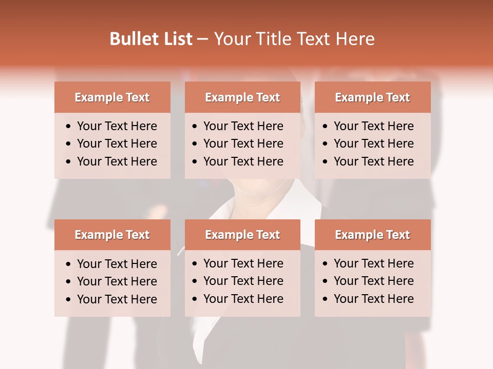 Conference Team Office PowerPoint Template