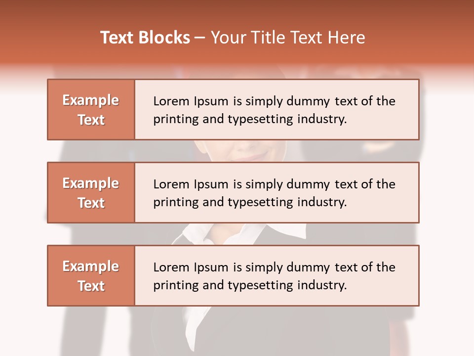 Conference Team Office PowerPoint Template