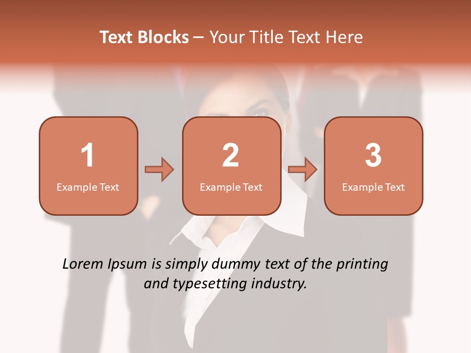 Conference Team Office PowerPoint Template