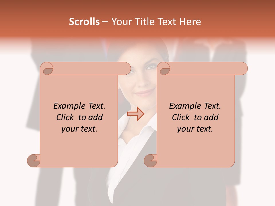 Conference Team Office PowerPoint Template