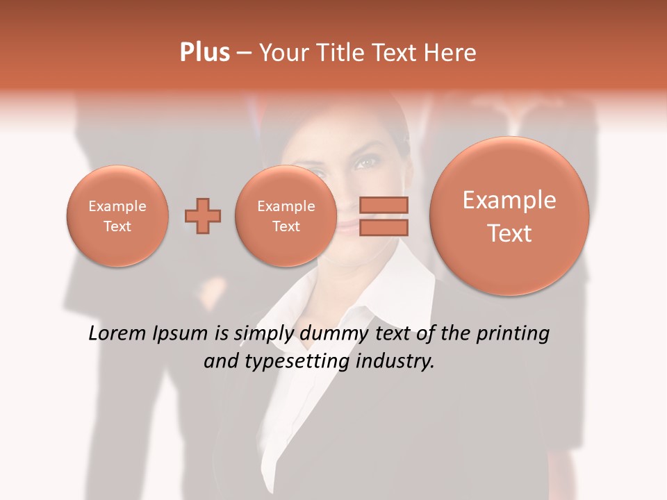 Conference Team Office PowerPoint Template