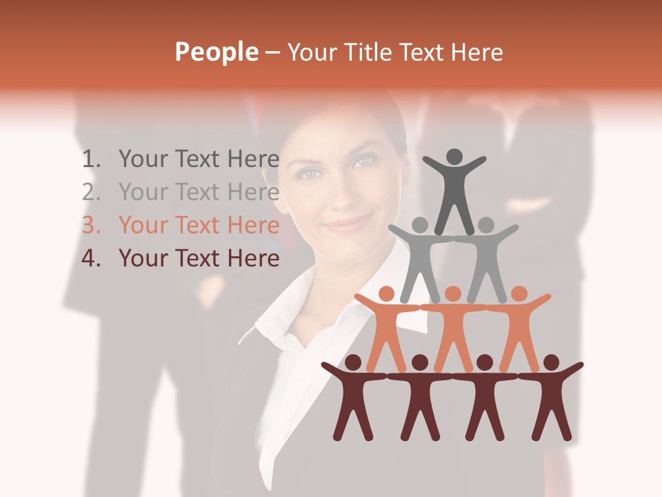 Conference Team Office PowerPoint Template