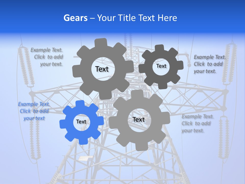 Drive Danger Current PowerPoint Template