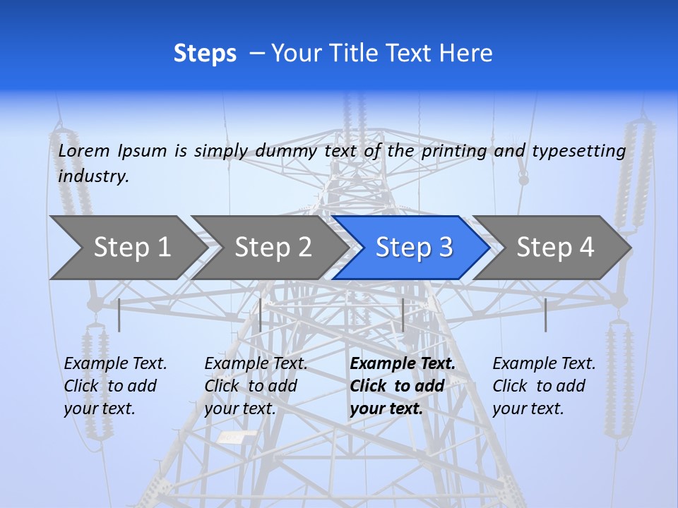 Drive Danger Current PowerPoint Template