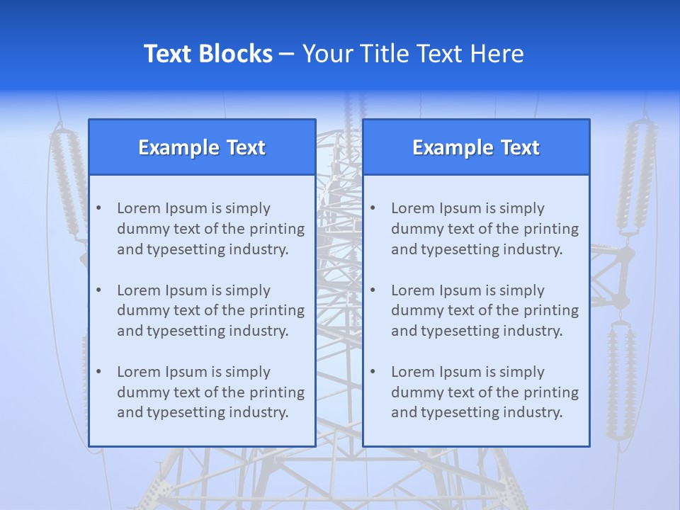Drive Danger Current PowerPoint Template