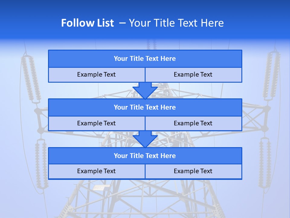 Drive Danger Current PowerPoint Template