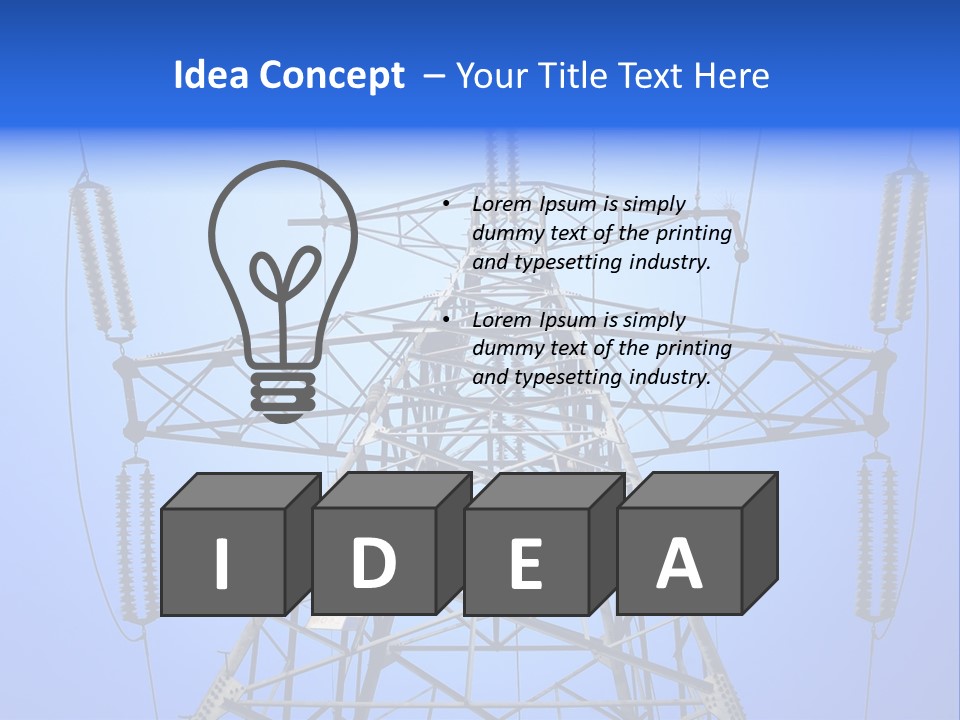 Drive Danger Current PowerPoint Template
