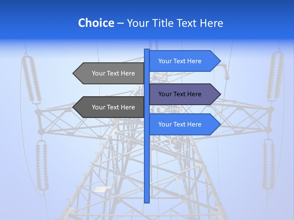 Drive Danger Current PowerPoint Template