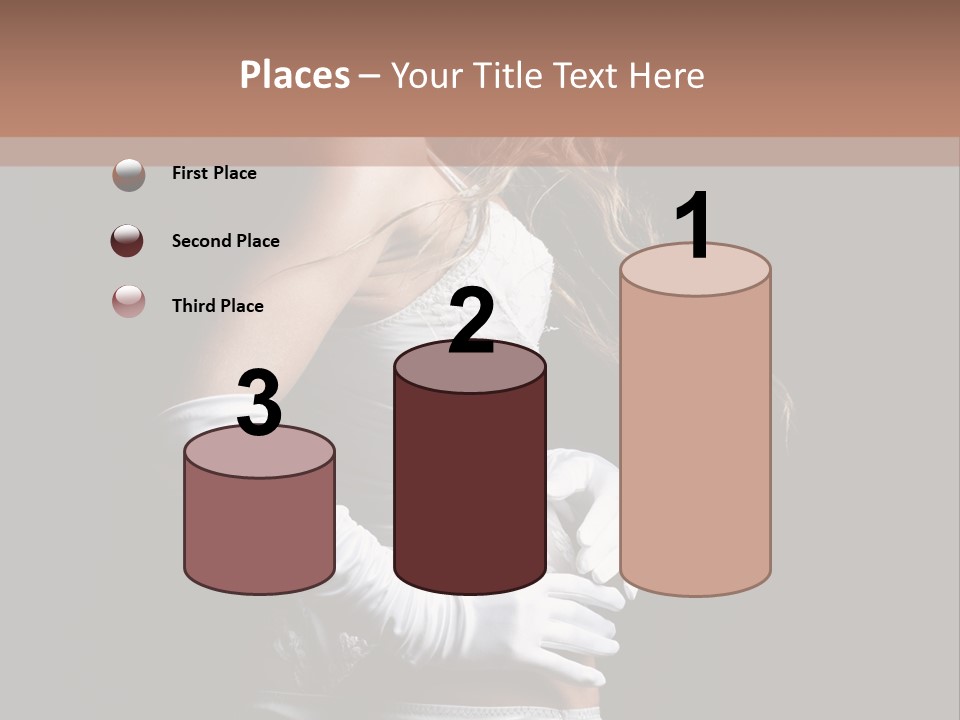 Mask Glamour Dancer PowerPoint Template