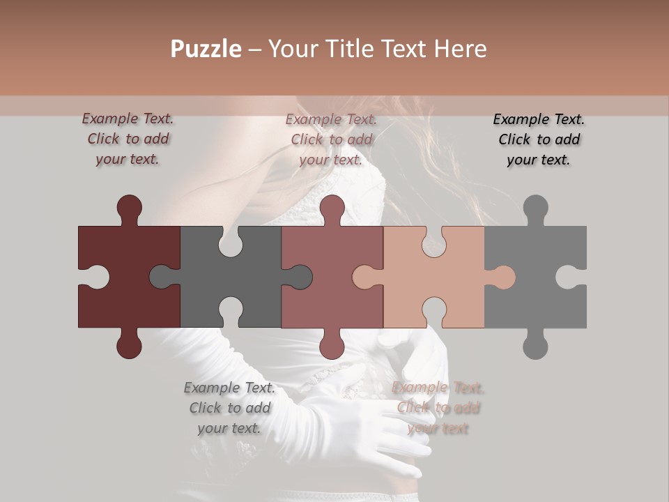 Mask Glamour Dancer PowerPoint Template