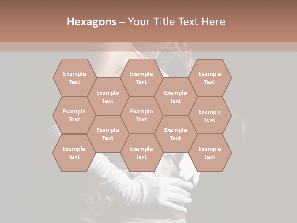 Mask Glamour Dancer PowerPoint Template