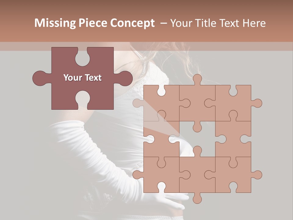 Mask Glamour Dancer PowerPoint Template