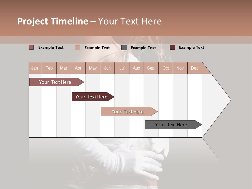 Mask Glamour Dancer PowerPoint Template