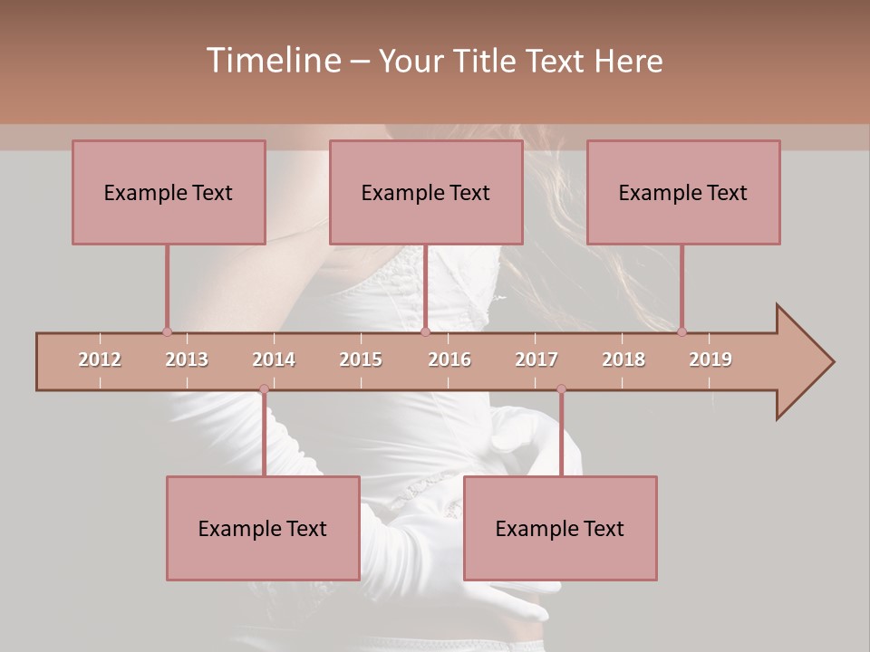 Mask Glamour Dancer PowerPoint Template