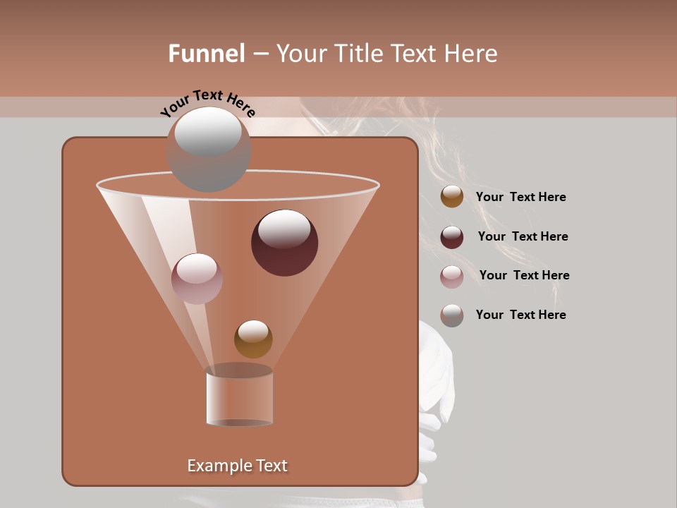 Mask Glamour Dancer PowerPoint Template