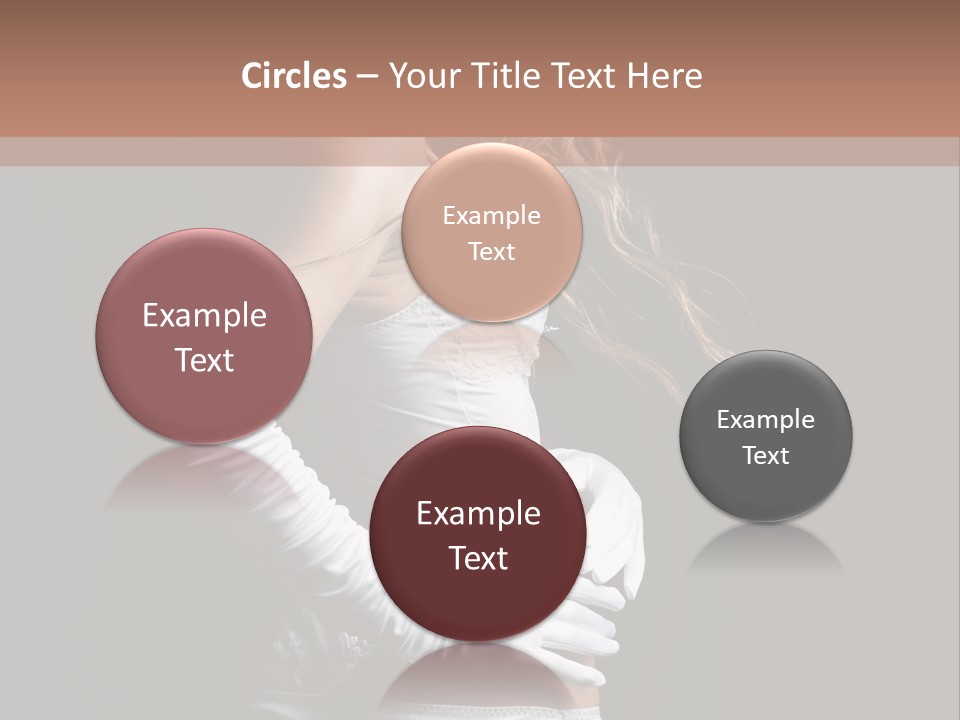 Mask Glamour Dancer PowerPoint Template