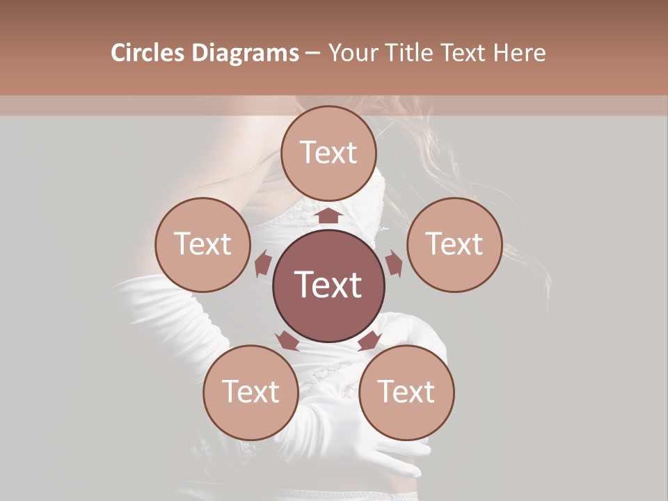 Mask Glamour Dancer PowerPoint Template