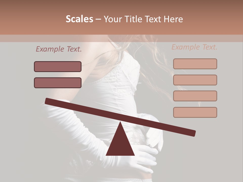 Mask Glamour Dancer PowerPoint Template