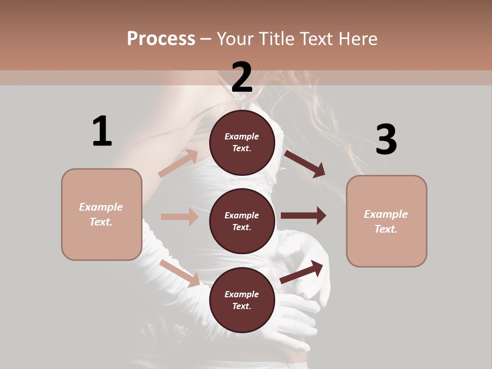 Mask Glamour Dancer PowerPoint Template