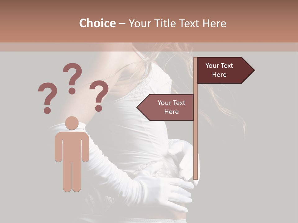 Mask Glamour Dancer PowerPoint Template