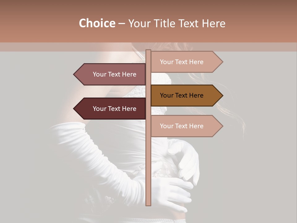 Mask Glamour Dancer PowerPoint Template