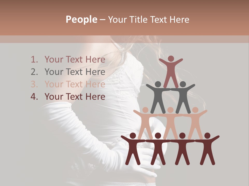 Mask Glamour Dancer PowerPoint Template