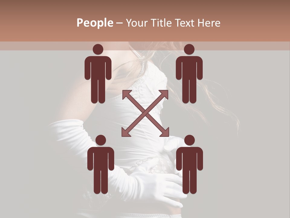 Mask Glamour Dancer PowerPoint Template