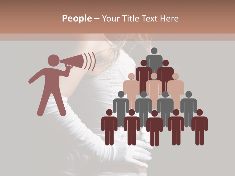 Mask Glamour Dancer PowerPoint Template