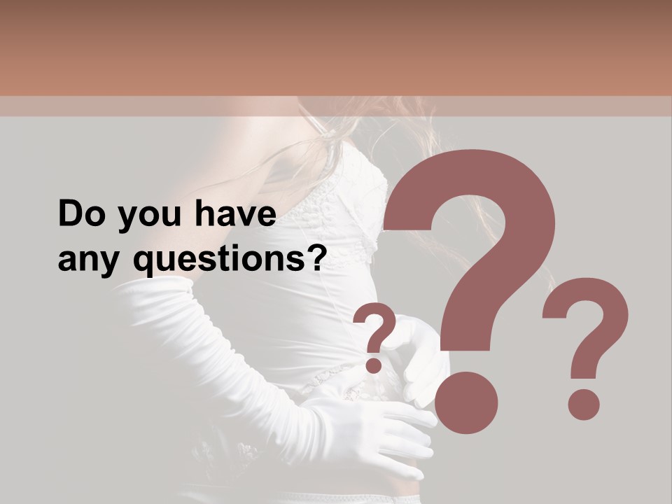 Mask Glamour Dancer PowerPoint Template