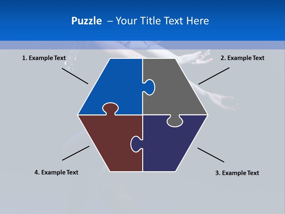 Voluptuous Dancer Shaking PowerPoint Template