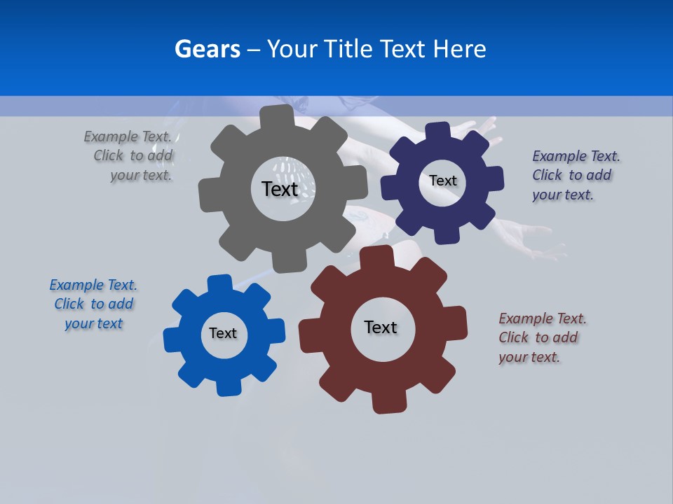 Voluptuous Dancer Shaking PowerPoint Template