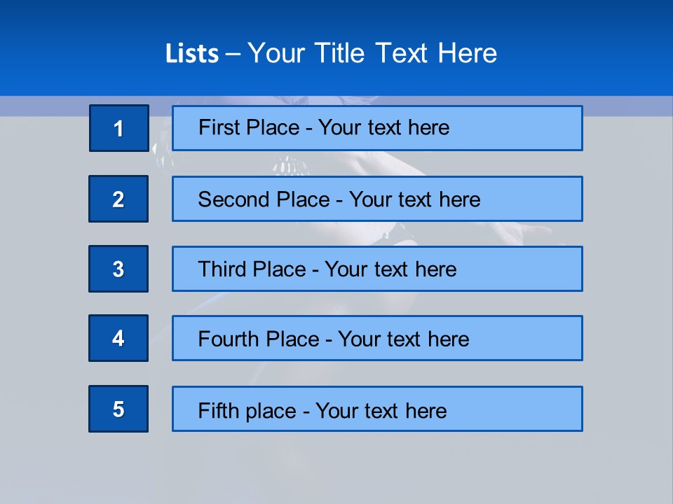 Voluptuous Dancer Shaking PowerPoint Template