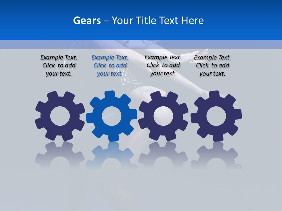 Voluptuous Dancer Shaking PowerPoint Template