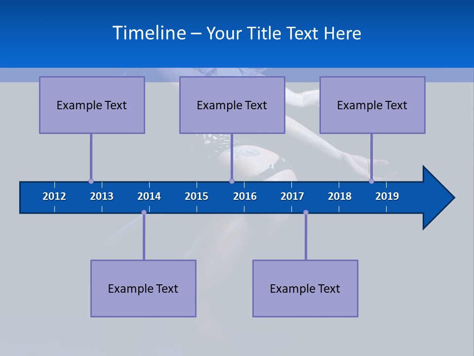 Voluptuous Dancer Shaking PowerPoint Template