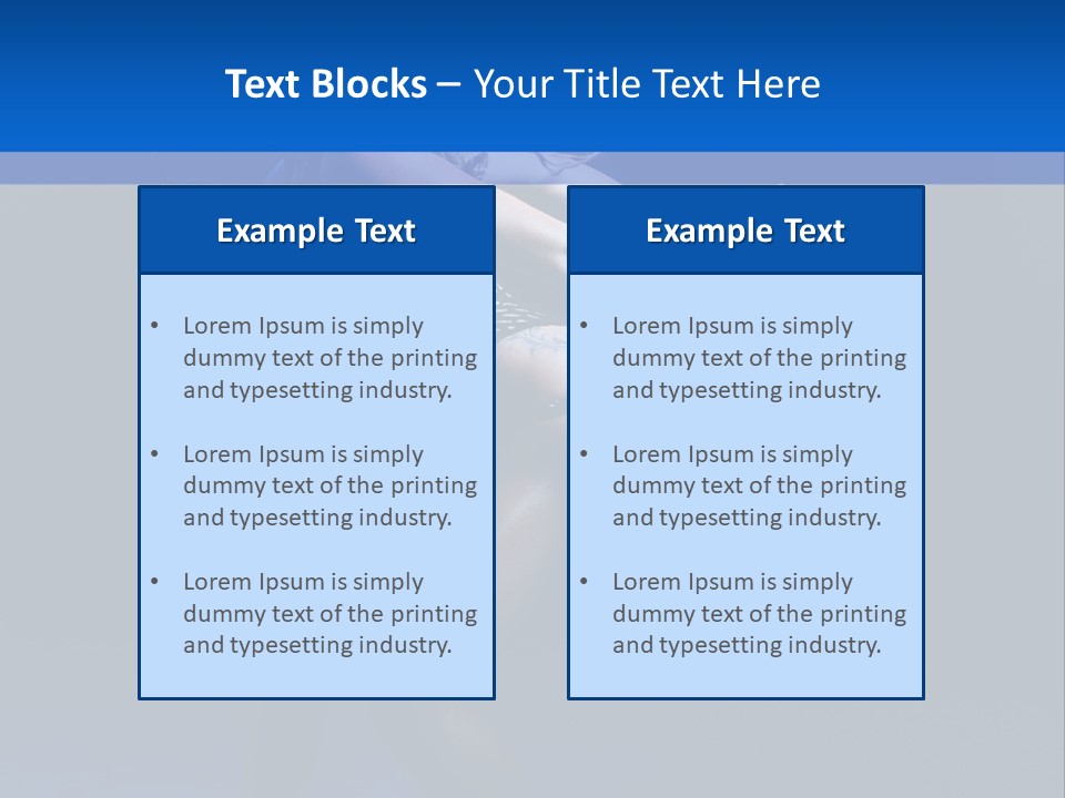 Voluptuous Dancer Shaking PowerPoint Template