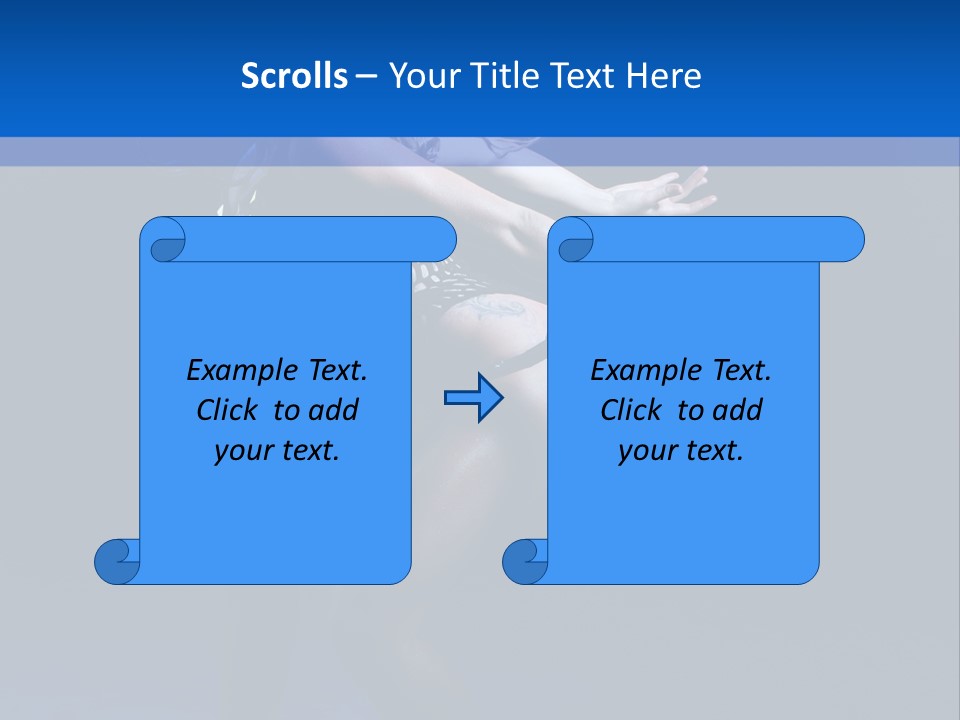 Voluptuous Dancer Shaking PowerPoint Template