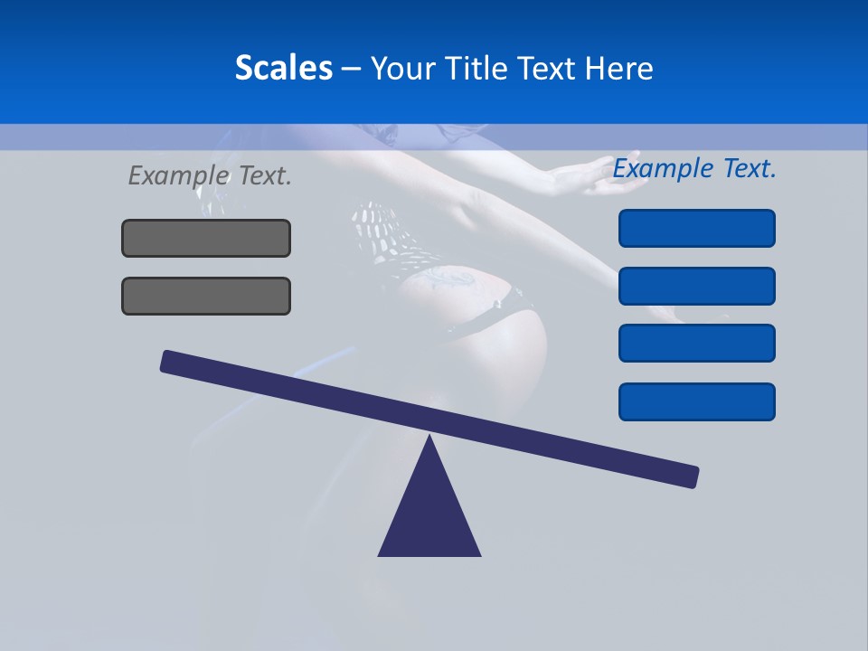 Voluptuous Dancer Shaking PowerPoint Template