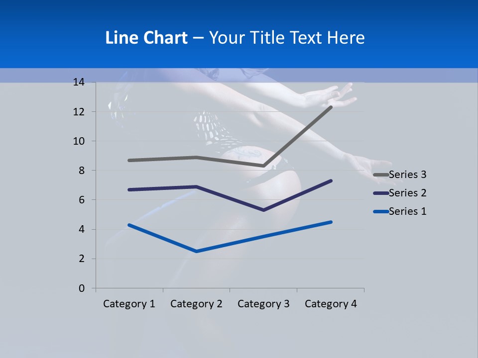 Voluptuous Dancer Shaking PowerPoint Template