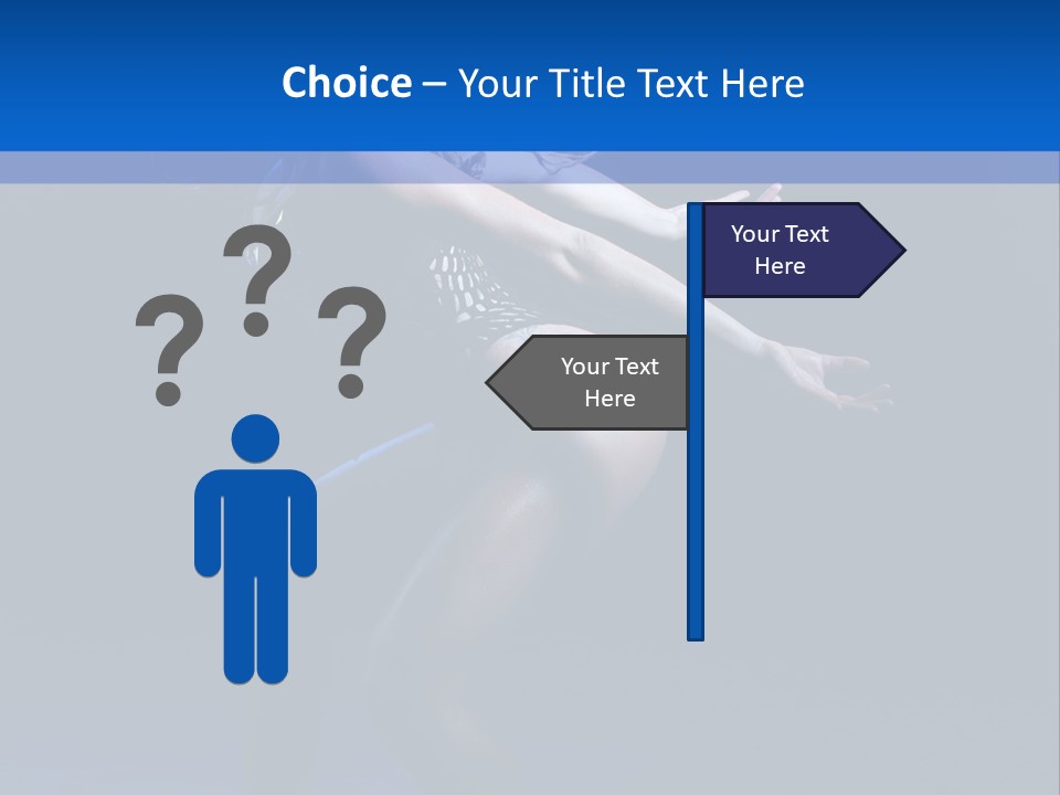 Voluptuous Dancer Shaking PowerPoint Template
