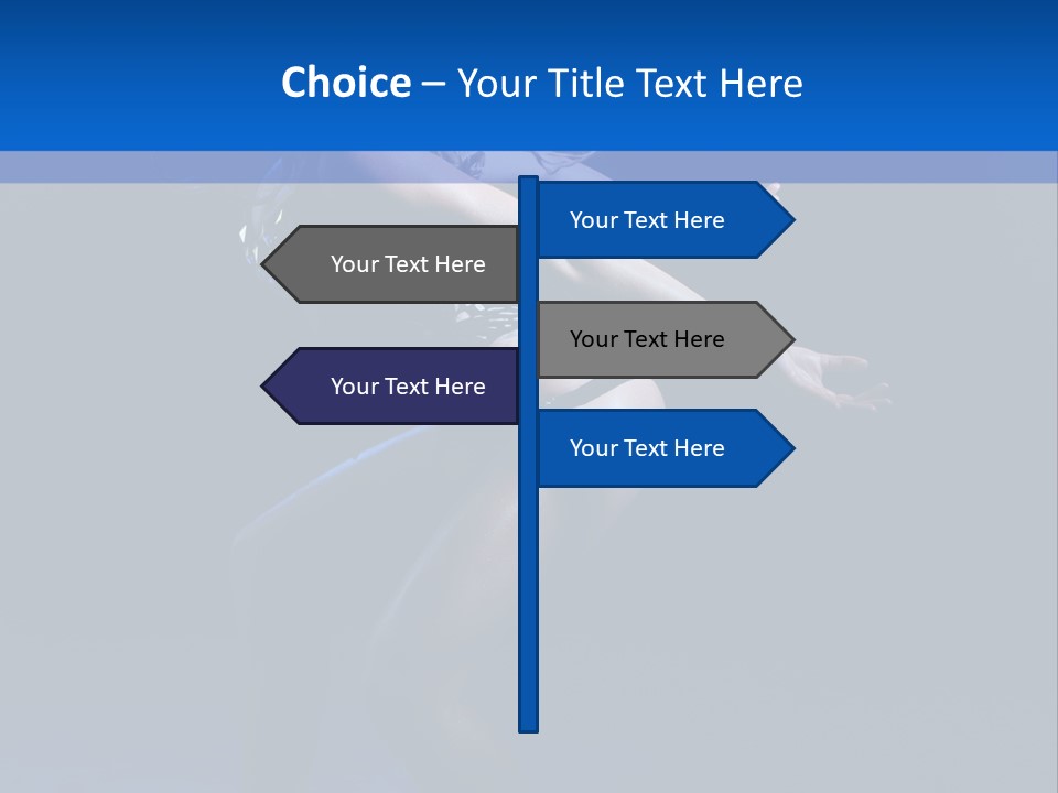 Voluptuous Dancer Shaking PowerPoint Template