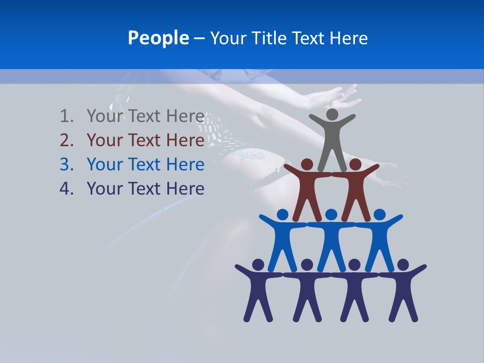 Voluptuous Dancer Shaking PowerPoint Template