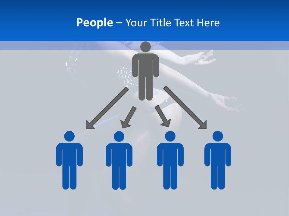 Voluptuous Dancer Shaking PowerPoint Template