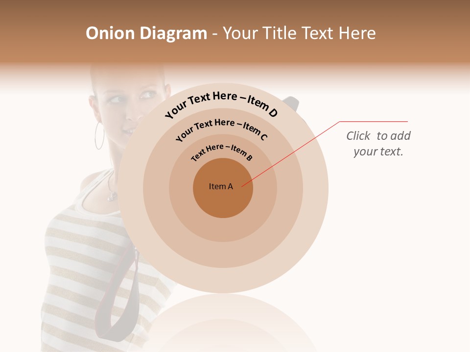 Beauty Lens White PowerPoint Template